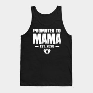 Promoted to Mama 2020 Funny Mother's Day Gift Ideas For New Mom Tank Top